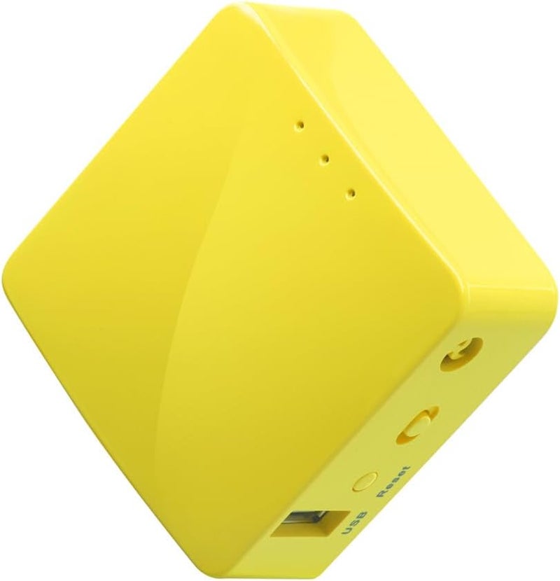 GL.iNet GL-MT300N-V2 (مانجو) جهاز توجيه واي فاي محمول صغير للسفر - 2 منفذ إيثرنت | USB 2.0 | OpenWrt | OpenVPN/Wireguard للواي فاي العام والفنادق | سهل الإعداد عبر لوحة الإدارة - Image 1